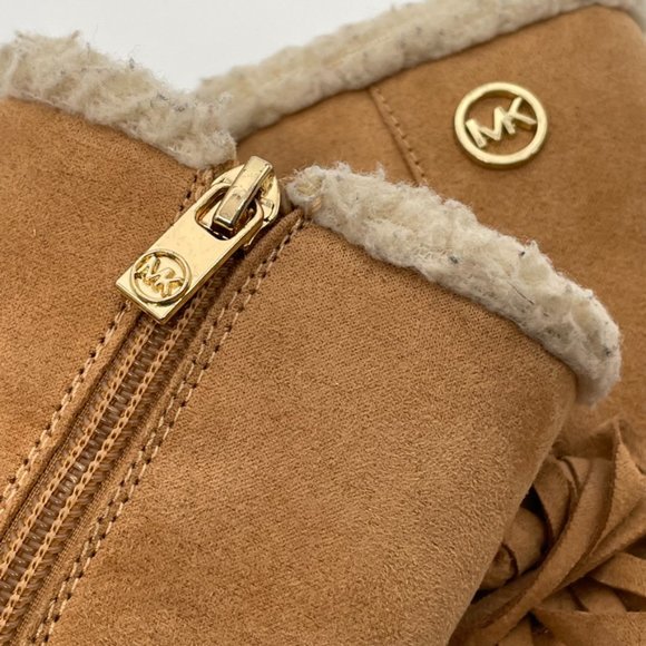 Michael Kors Kids Tan Pamina Boot Size 7 - Picture 8 of 12